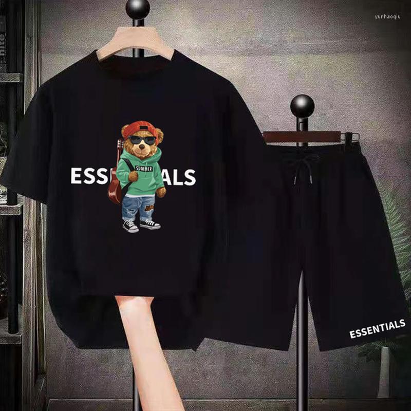 Men's Tracksuits Mens T-Shirts Shorts 2 Piece Outfit Man Oversized Clothing Summer Tracksuit Korea Style Streetwear Bear Cotton Short Sleeve, Red set 3
Men's Tracksuits Mens T-Shirts Shorts 2 Piece Outfit Man Oversized Clothing Summer Tracksuit Korea Style Streetwear Bear Cotton Short Sleeve, Red set 3