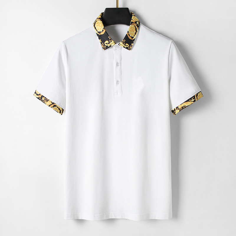 Summer Men's Polos T-Shirts Cotton Shirts Solid Color Short Sleeve Tops Slim Breathable Men's streetwear Male Tees US size M--Z Best quality, Black
Summer Men's Polos T-Shirts Cotton Shirts Solid Color Short Sleeve Tops Slim Breathable Men's streetwear Male Tees US size M--Z Best quality, Black
