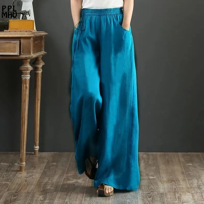 Women's Pants s Celana Linen Katun Pinggang Elastis Musim Panas 2023 Panjang Wanita Ukuran Plus 4xl Longgar Kasual Kaki Lebar Vintage Ibu 230428, Green
Women's Pants s Celana Linen Katun Pinggang Elastis Musim Panas 2023 Panjang Wanita Ukuran Plus 4xl Longgar Kasual Kaki Lebar Vintage Ibu 230428, Green