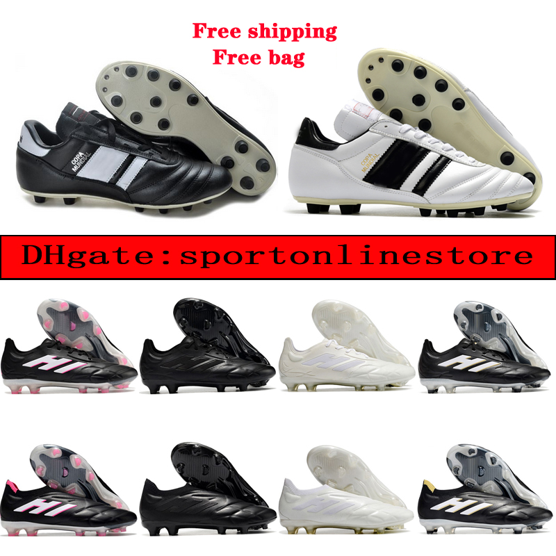 top quality mens soccer boots Copa Mundial FG world cup men Crampons de football cleats Classic Firm Ground outdoor men shoes scarpe da calcio Black/White, Color 2
top quality mens soccer boots Copa Mundial FG world cup men Crampons de football cleats Classic Firm Ground outdoor men shoes scarpe da calcio Black/White, Color 2