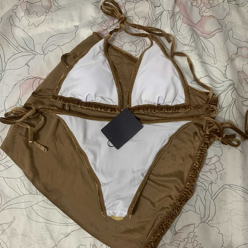 Designer bikini swimsuit Velvet Summer Bikinis Designer Thong Biquini 2023 Brand Brazilian Micro ThreePieces Bikini Sets Sexy Swimsuits XL Swimwear W, Ylh 50 coffee
Designer bikini swimsuit Velvet Summer Bikinis Designer Thong Biquini 2023 Brand Brazilian Micro ThreePieces Bikini Sets Sexy Swimsuits XL Swimwear W, Ylh 50 coffee