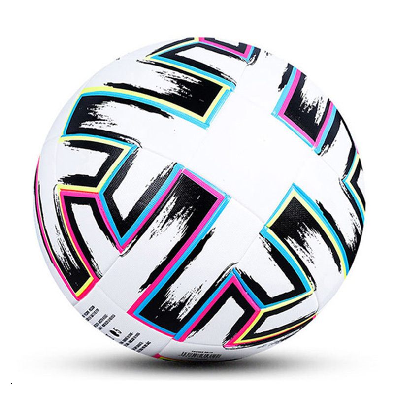 Balls High Quality Soccer Ball Professional Size 5 PU Material Seamless Football Balls Goal Team Training Match Sport Games Futbol 230428