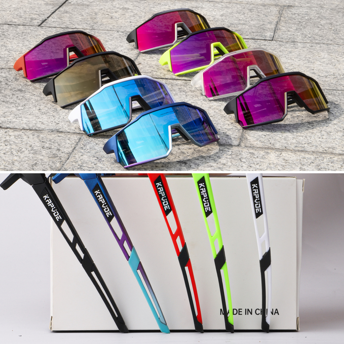 Outdoor Eyewear kapvoe Cycling Sunglasses MTB Bicycle Bike Goggles Pochromic Sunglasses UV400 Polarized Women Man Cycling Glasses Eyewear 230428