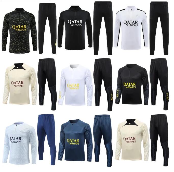 23 24 PSGS MBAPPE adult tracksuit jacket set 2023 2024 kids and men training suit long sleeve Football soccer foot tuta retro futbol kit uniform chandal survetement
23 24 PSGS MBAPPE adult tracksuit jacket set 2023 2024 kids and men training suit long sleeve Football soccer foot tuta retro futbol kit uniform chandal survetement