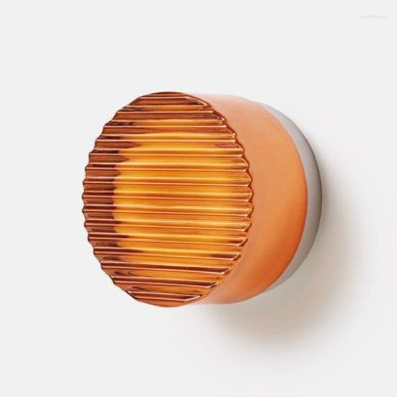 Lamps Table Simple Modern Bedroom Decor Bedside LED Wall Mounted Lamp Nordic Personality Acrylic Lampshade Sconces Entrance Ceiling Lights hade