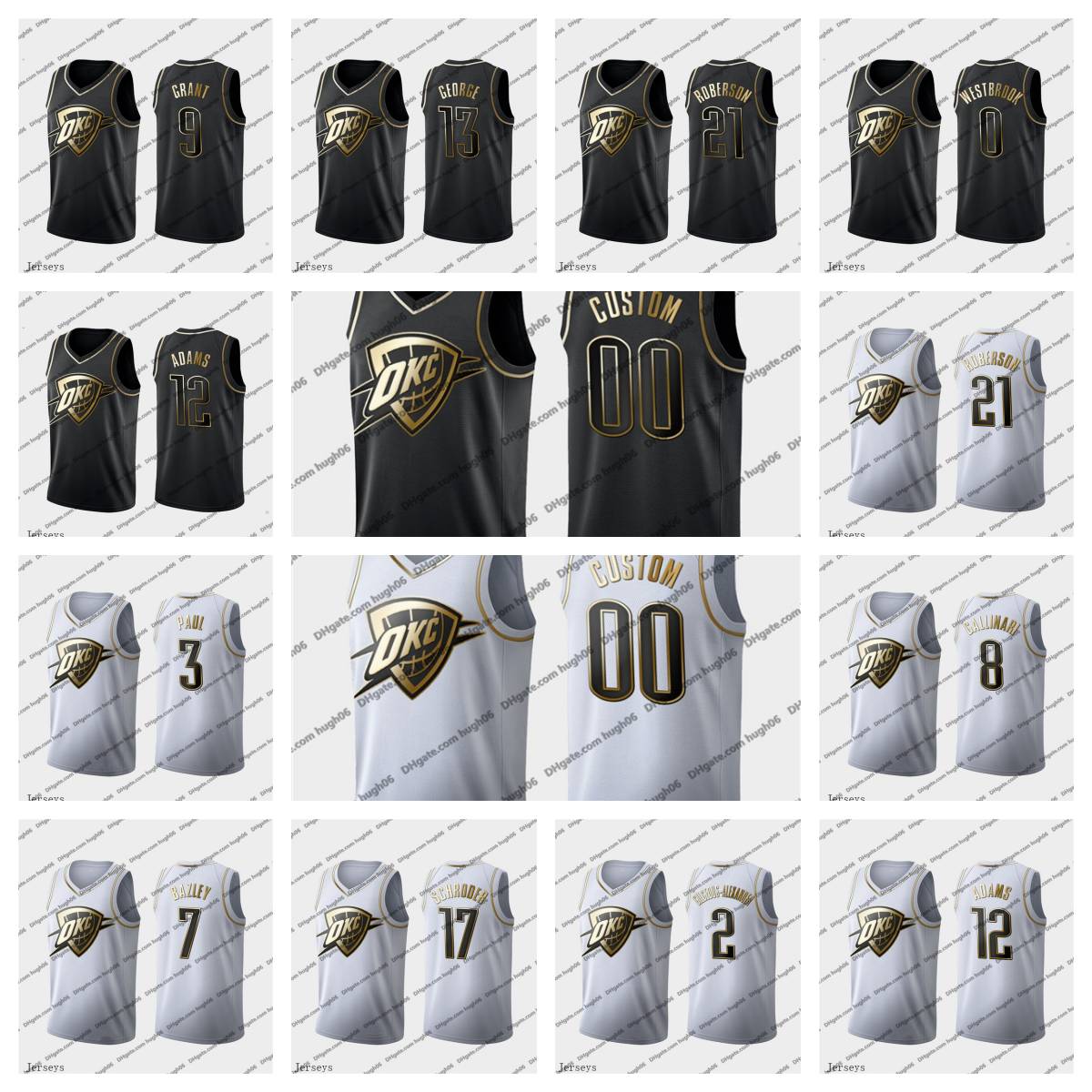 Oklahoma''City''Thunder''Men Adams Paul Westbrook 13 George 21 Roberson 3 Paul Steven Chris Russell Golden Edition''NBA''Basketball Jerseys, #14
Oklahoma''City''Thunder''Men Adams Paul Westbrook 13 George 21 Roberson 3 Paul Steven Chris Russell Golden Edition''NBA''Basketball Jerseys, #14