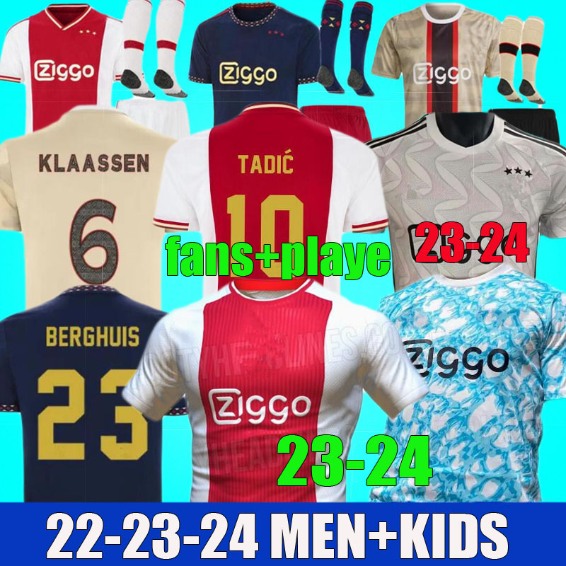 2023 2024 AjaXS Home Soccer Jerseys fans player 22 23 24 TADIC BASSEY BERGHUIS Third Kit BLIND KLAASSEN BERGWIJN MARLEY training football shirts men kids sets uniforn, Special
2023 2024 AjaXS Home Soccer Jerseys fans player 22 23 24 TADIC BASSEY BERGHUIS Third Kit BLIND KLAASSEN BERGWIJN MARLEY training football shirts men kids sets uniforn, Special