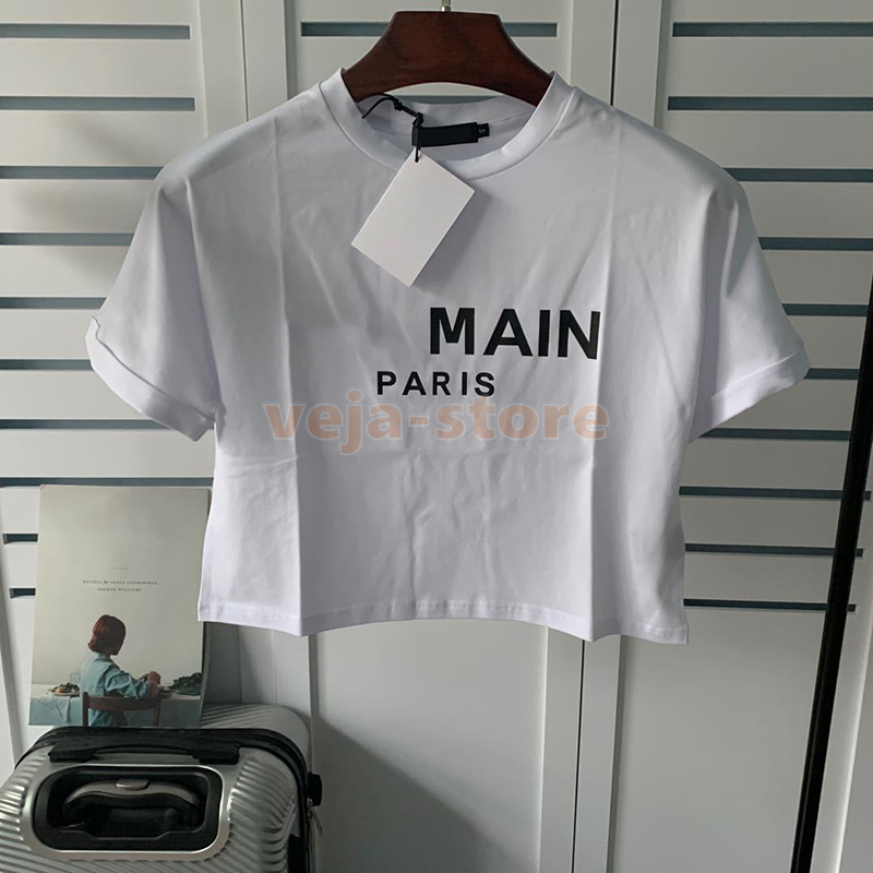 T O-neck Summer Shirt Womens Designer Top Letters Printed Tee High Quality navel-less short sleeve Female Casual Short Sleeves Crew Neck Tops Size -L 2RI7, #01
T O-neck Summer Shirt Womens Designer Top Letters Printed Tee High Quality navel-less short sleeve Female Casual Short Sleeves Crew Neck Tops Size -L 2RI7, #01