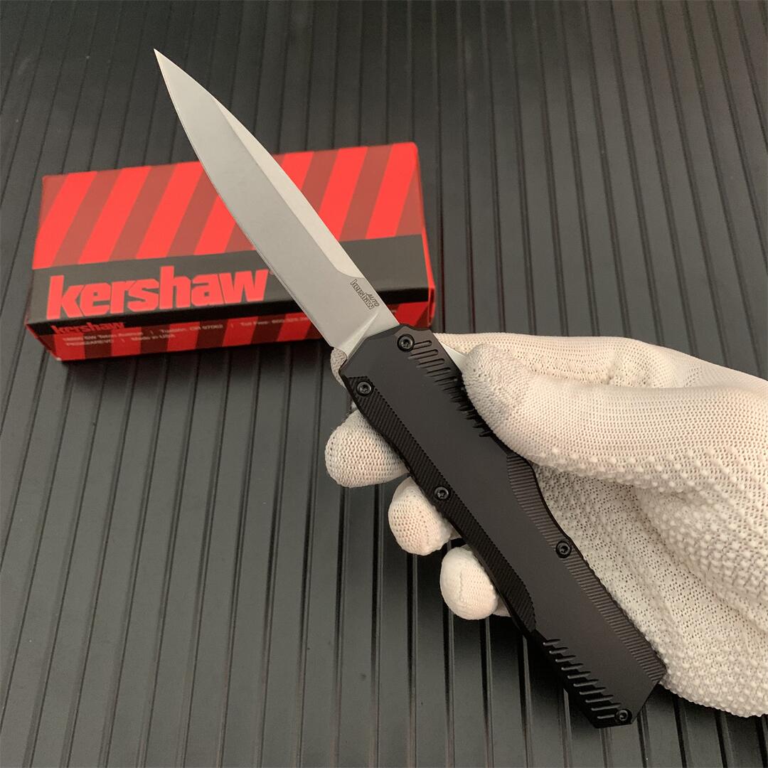 Kershaw 9000 Matt Quick open Knife Blade CPM-20cv Aluminum Handle Hunting Pocket knife AUTOmatic Camping Tactical Knife 9000BLK EDC tools
Kershaw 9000 Matt Quick open Knife Blade CPM-20cv Aluminum Handle Hunting Pocket knife AUTOmatic Camping Tactical Knife 9000BLK EDC tools