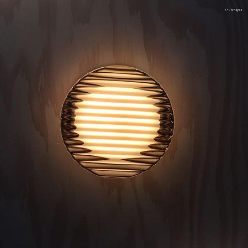 Lamps Table Simple Modern Bedroom Decor Bedside LED Wall Mounted Lamp Nordic Personality Acrylic Lampshade Sconces Entrance Ceiling Lights hade