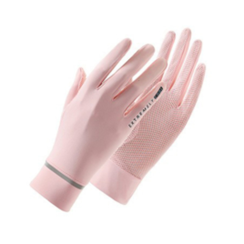 Mittens Summer UV Protection Gloves Quick Dry Sunscreen Gloves Cool Fabric Driving Cycling Antislip UPF50 Antiuv Gloves 230428