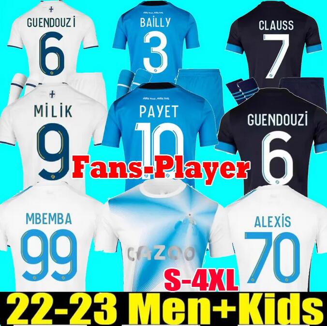 22 23 Marseilles special Soccer jerseys 30TH anniversary GERSON ALEXIS CLAUSS milik maillot de foot 2022 2023 PAYET GUENDOUZI football shirt Men Kids, 22-23 home
22 23 Marseilles special Soccer jerseys 30TH anniversary GERSON ALEXIS CLAUSS milik maillot de foot 2022 2023 PAYET GUENDOUZI football shirt Men Kids, 22-23 home