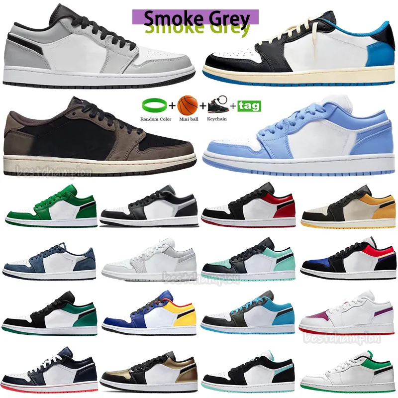 Bicycle Shoes Jumpman 1 Men Women Low Basketball Shoes Og 1s Mens Sneakers Triple White Shadow Light Smoky Grey Designer University, Red
Bicycle Shoes Jumpman 1 Men Women Low Basketball Shoes Og 1s Mens Sneakers Triple White Shadow Light Smoky Grey Designer University, Red
