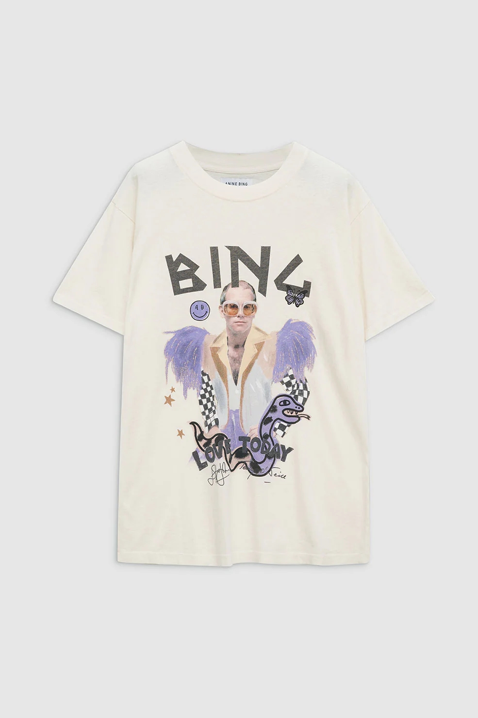 23SS AB Women Desginer Fashion Classic t shirt Anines Co-branded personalized illustration cotton short sleaved T-shirt cream/black bings polos
23SS AB Women Desginer Fashion Classic t shirt Anines Co-branded personalized illustration cotton short sleaved T-shirt cream/black bings polos