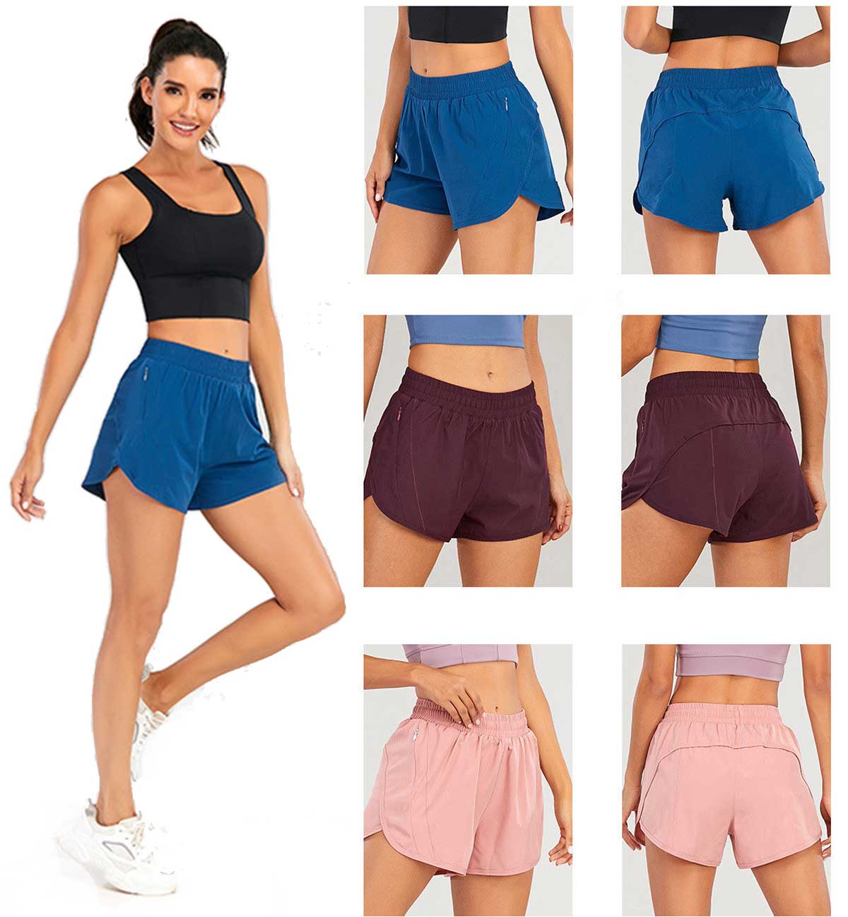 Brand Womens Yoga Outfits High Waist Shorts Exercise Short Pants Fitness Wear Girls Running Elastic Adult Pants Sportswear discount tops quality, White
Brand Womens Yoga Outfits High Waist Shorts Exercise Short Pants Fitness Wear Girls Running Elastic Adult Pants Sportswear discount tops quality, White