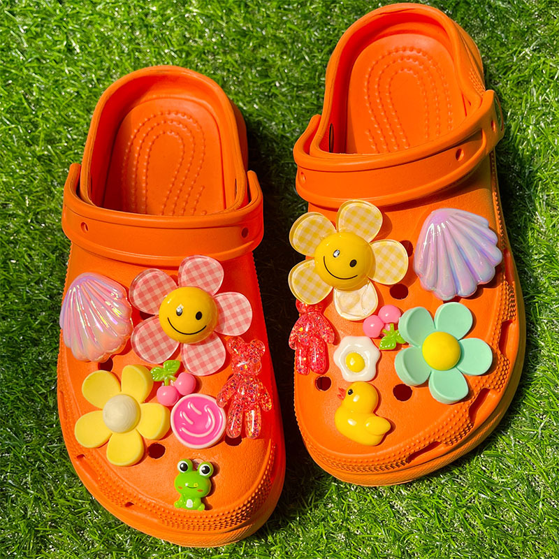 13pcs/set Sunflower Shoe Decoration Charms Acrylic Jibbitz for Croc Charms Clog Pins
13pcs/set Sunflower Shoe Decoration Charms Acrylic Jibbitz for Croc Charms Clog Pins