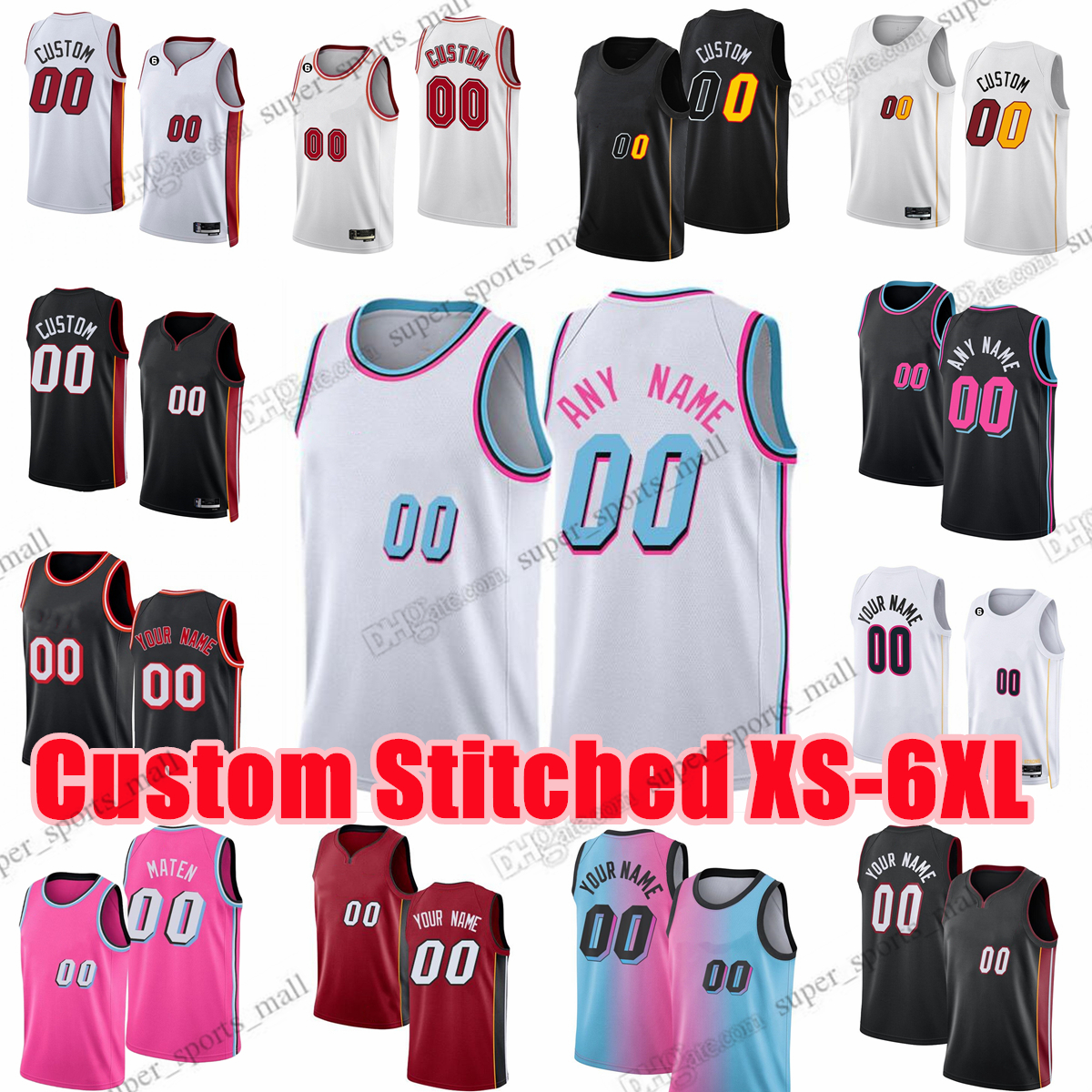 Custom Stitched XS- Basketball Jersey Jimmy Bam Butler Adebayo Jamaree Bouyea Nikola Jovic Udonis Haslem Jamal Cain Haywood Highsmith Caleb Martin Oladipo Wade, Stitched jersey
Custom Stitched XS- Basketball Jersey Jimmy Bam Butler Adebayo Jamaree Bouyea Nikola Jovic Udonis Haslem Jamal Cain Haywood Highsmith Caleb Martin Oladipo Wade, Stitched jersey