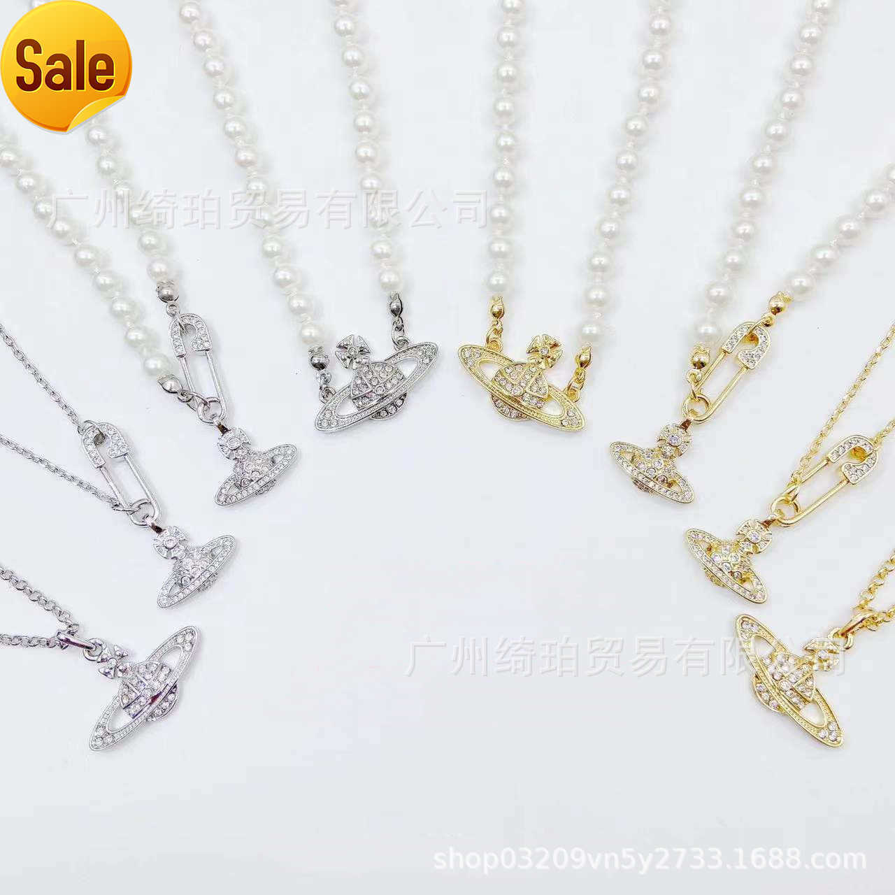 Pendant Necklaces Strands Strings Empress Dowager West Necklace Vivian female pearl Brooch Bracelet Choker Earrings collarbone chain
Pendant Necklaces Strands Strings Empress Dowager West Necklace Vivian female pearl Brooch Bracelet Choker Earrings collarbone chain