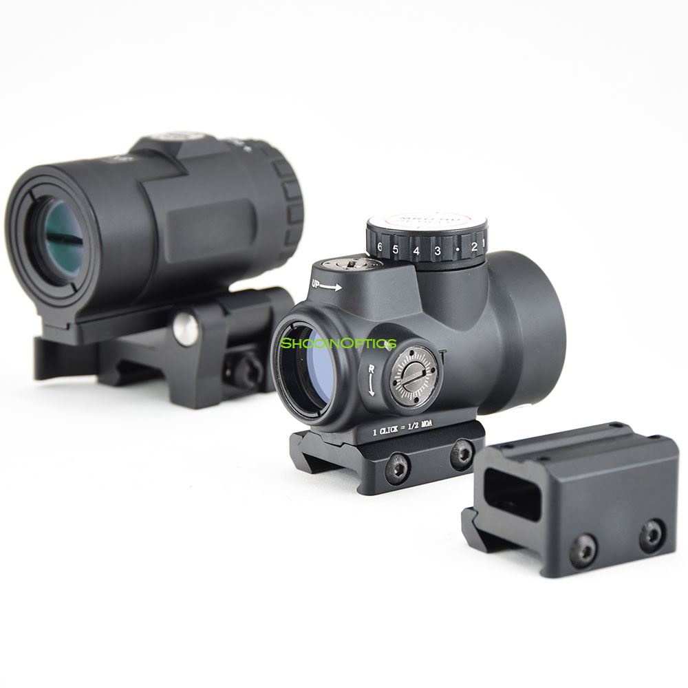 Tactical RMR Mini MRO HD 3x Magnifier Optics Scope 1x Red Dot Sight Combo With High Low 20mm Mount Base Honeycomb Cover
Tactical RMR Mini MRO HD 3x Magnifier Optics Scope 1x Red Dot Sight Combo With High Low 20mm Mount Base Honeycomb Cover