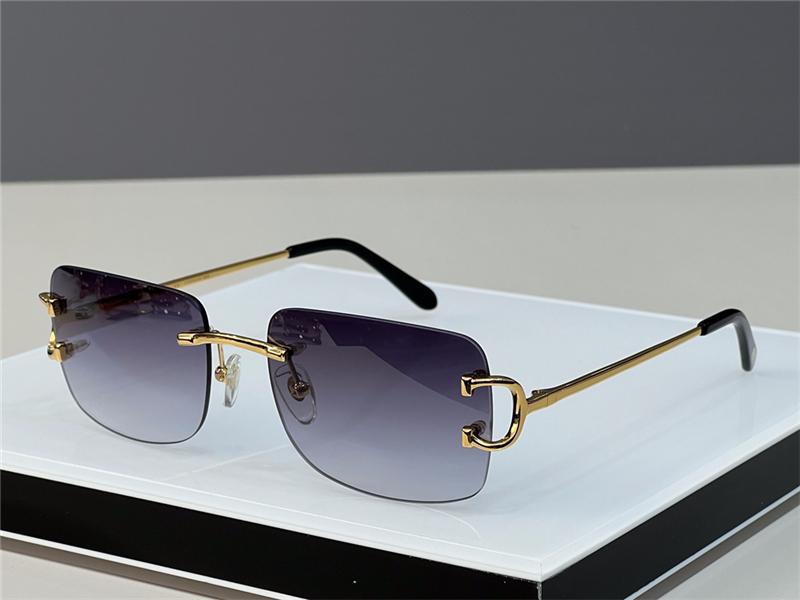 Men Luxury Designer Sunglasses Outdoor Fashion Zonnebril Women Vintage Frameless Square Small Rimless Eyewear Anti-Reflective Optical Galsses Spectacles 0104
Men Luxury Designer Sunglasses Outdoor Fashion Zonnebril Women Vintage Frameless Square Small Rimless Eyewear Anti-Reflective Optical Galsses Spectacles 0104
