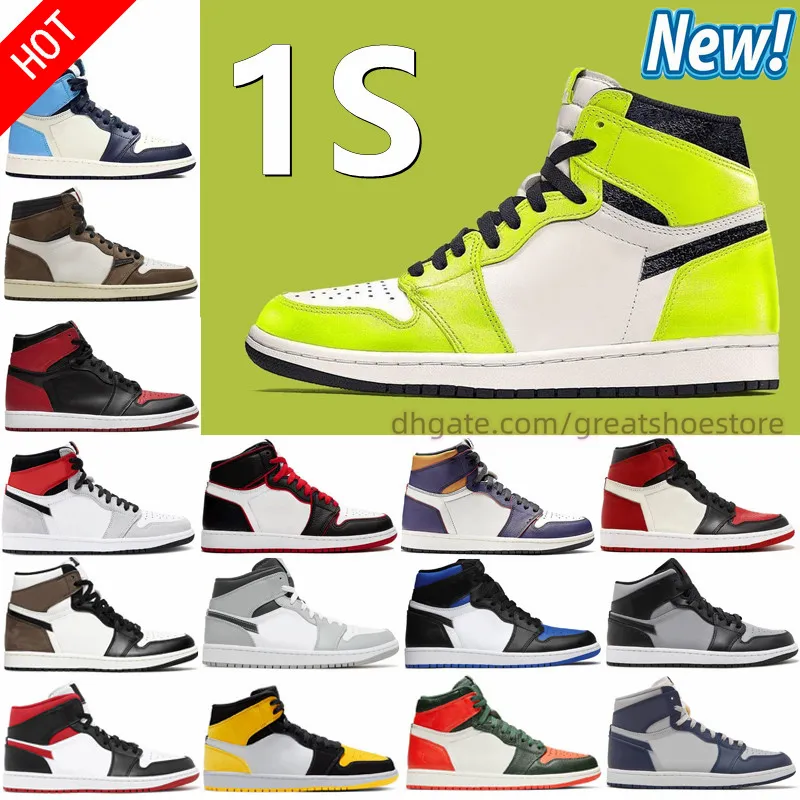 Bicycle Shoes New 1s High Mid Unc Men Women Basketball Shoes I 1 Hyper Royal University Blue Bred Black Sier Toe Dark Mocha Shadow
Bicycle Shoes New 1s High Mid Unc Men Women Basketball Shoes I 1 Hyper Royal University Blue Bred Black Sier Toe Dark Mocha Shadow