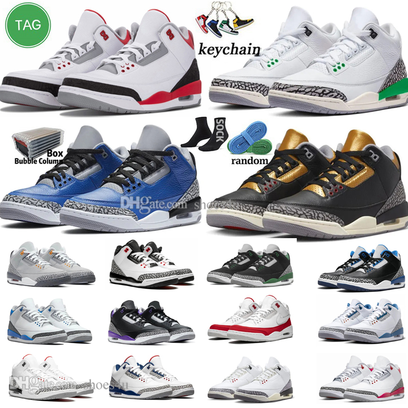 3 Basketball Shoes for Men Women 3s Lucky Green Pine Black White Cement Reimagined True Racer Blue Fire Red Georgetown Unc Tinker Mens Womens Trainers Sports Sneakers, Color-44
3 Basketball Shoes for Men Women 3s Lucky Green Pine Black White Cement Reimagined True Racer Blue Fire Red Georgetown Unc Tinker Mens Womens Trainers Sports Sneakers, Color-44