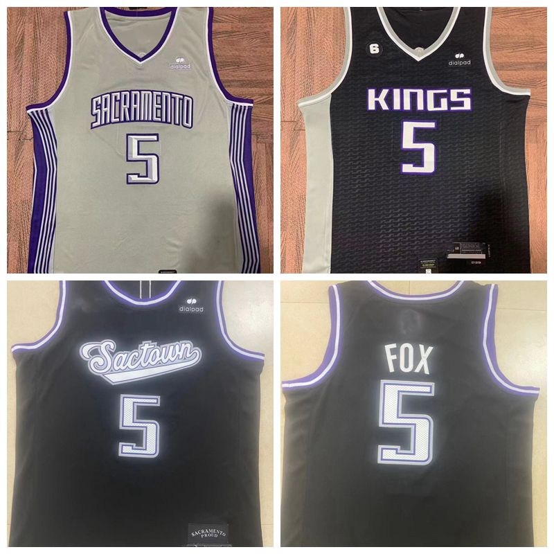 DeAaron 5 Fox Basketball Jerseys City edition Men Kids Youth Breathable mesh, As photo
DeAaron 5 Fox Basketball Jerseys City edition Men Kids Youth Breathable mesh, As photo