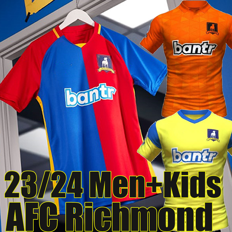 23/24 AFC Richmond Soccer Jerseys 2023 KENT TARTT ROJAS OBISANYA MONTLAUR GOODMAN 2024 football shirts Orange Blue Silver Green men kids kit uniforms, Lisiman 23-24 kids
23/24 AFC Richmond Soccer Jerseys 2023 KENT TARTT ROJAS OBISANYA MONTLAUR GOODMAN 2024 football shirts Orange Blue Silver Green men kids kit uniforms, Lisiman 23-24 kids