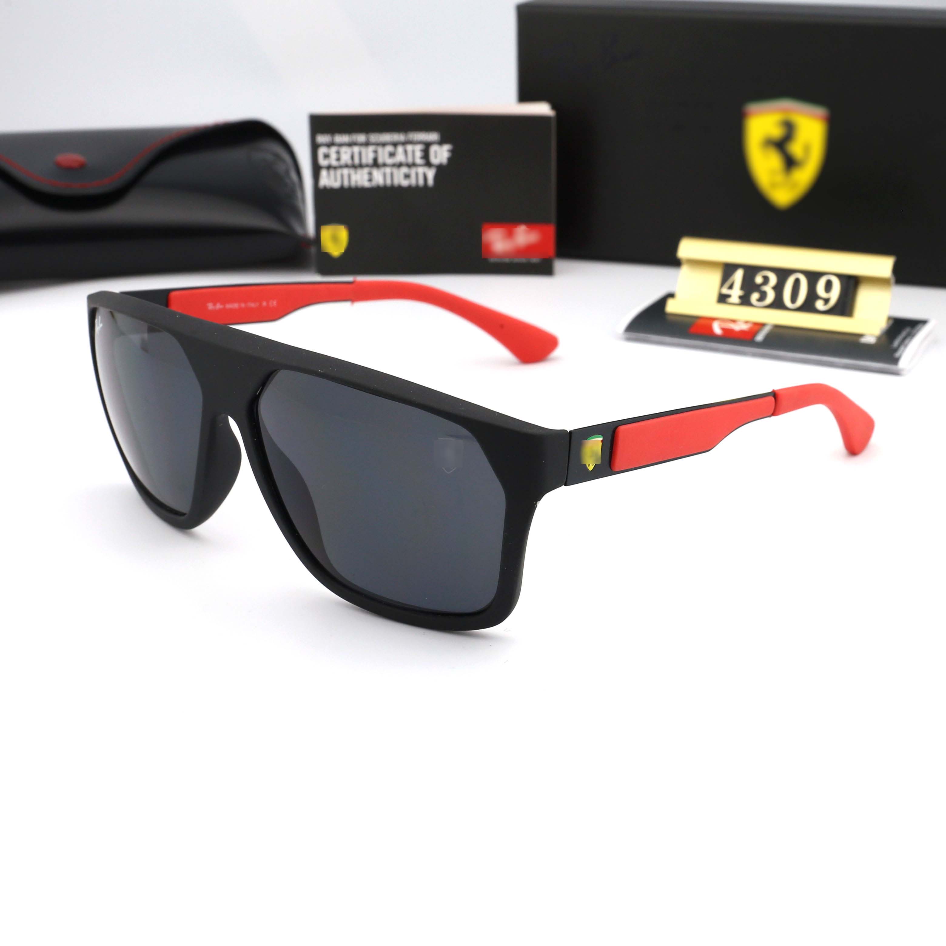 BAN RAY 4309 1:1 Imitation with box Polarized sunglasses UV400 Photochromic Pc Acetate Sun protection Driving Travel Sports
BAN RAY 4309 1:1 Imitation with box Polarized sunglasses UV400 Photochromic Pc Acetate Sun protection Driving Travel Sports