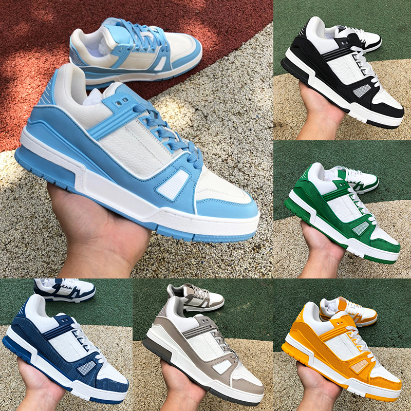 Designer shoes Logo Embossed Trainer Sneaker sky blue black red denim triple white grey pink mens casual sneakers low luxurys fashion womens trainers EUR 36-45
Designer shoes Logo Embossed Trainer Sneaker sky blue black red denim triple white grey pink mens casual sneakers low luxurys fashion womens trainers EUR 36-45