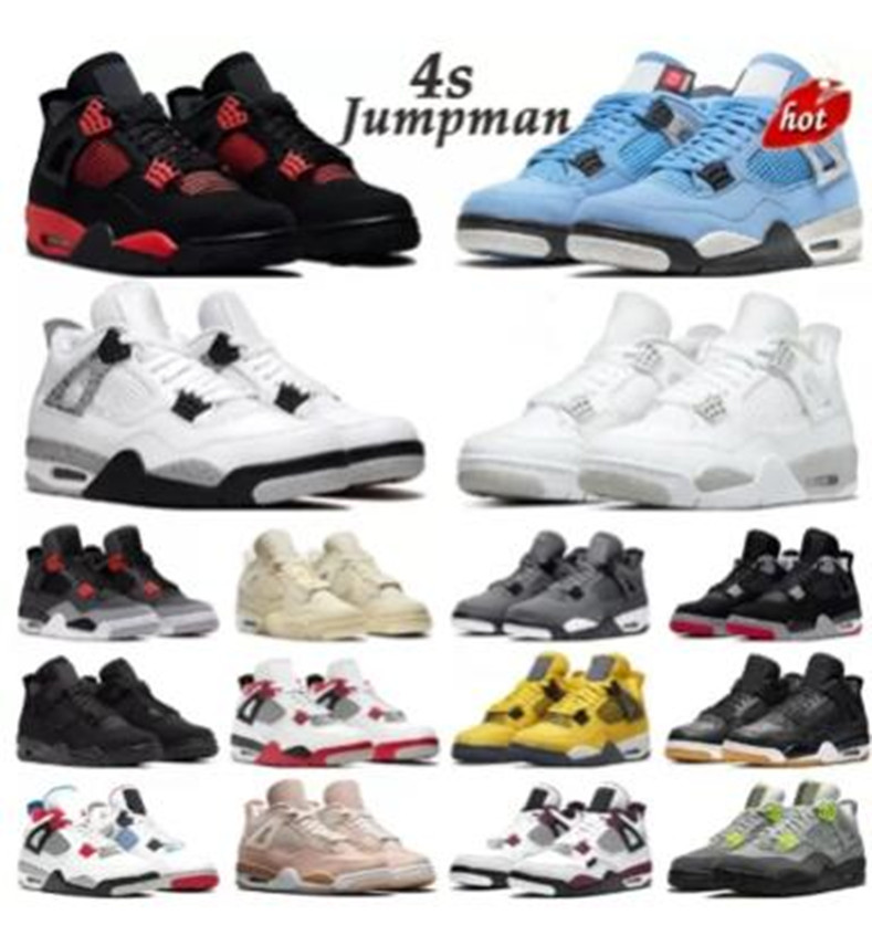 jordans4 jumpman 4s 4 air jordens 4 4s Basketball Shoes Women Mens Trainers White Oreo Sail Military Black Cat University Blue retro Red Infrared Bred Wild Chaussures, 26
jordans4 jumpman 4s 4 air jordens 4 4s Basketball Shoes Women Mens Trainers White Oreo Sail Military Black Cat University Blue retro Red Infrared Bred Wild Chaussures, 26