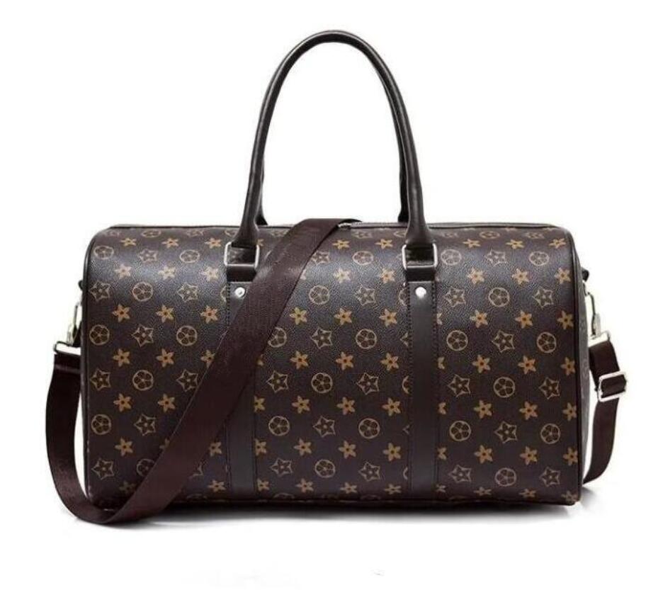 2023 55cm Luggage Duffel Bags Classic pu leather Plaid Travel Bag Women Handbags Ladies Fashion Large Capacity Flower Fitness Boarding Handbag, Color
2023 55cm Luggage Duffel Bags Classic pu leather Plaid Travel Bag Women Handbags Ladies Fashion Large Capacity Flower Fitness Boarding Handbag, Color