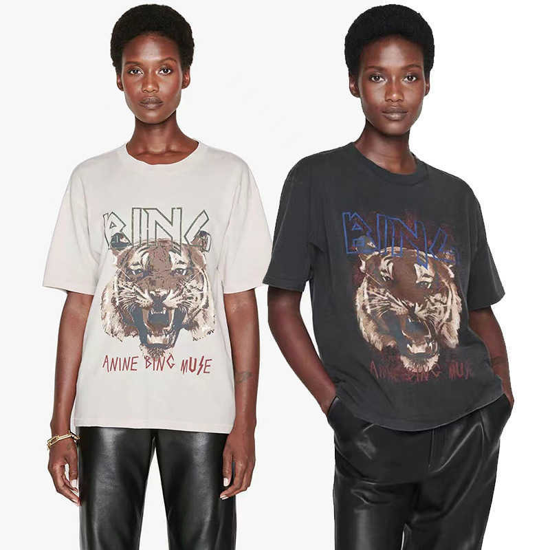 2023ss Anine Bing Women Designer T shirt Summer Cotton Stir-fry Color Wash Water Stir-fry Snowflake Short-sleeved Fashion Tops, Apricot
2023ss Anine Bing Women Designer T shirt Summer Cotton Stir-fry Color Wash Water Stir-fry Snowflake Short-sleeved Fashion Tops, Apricot