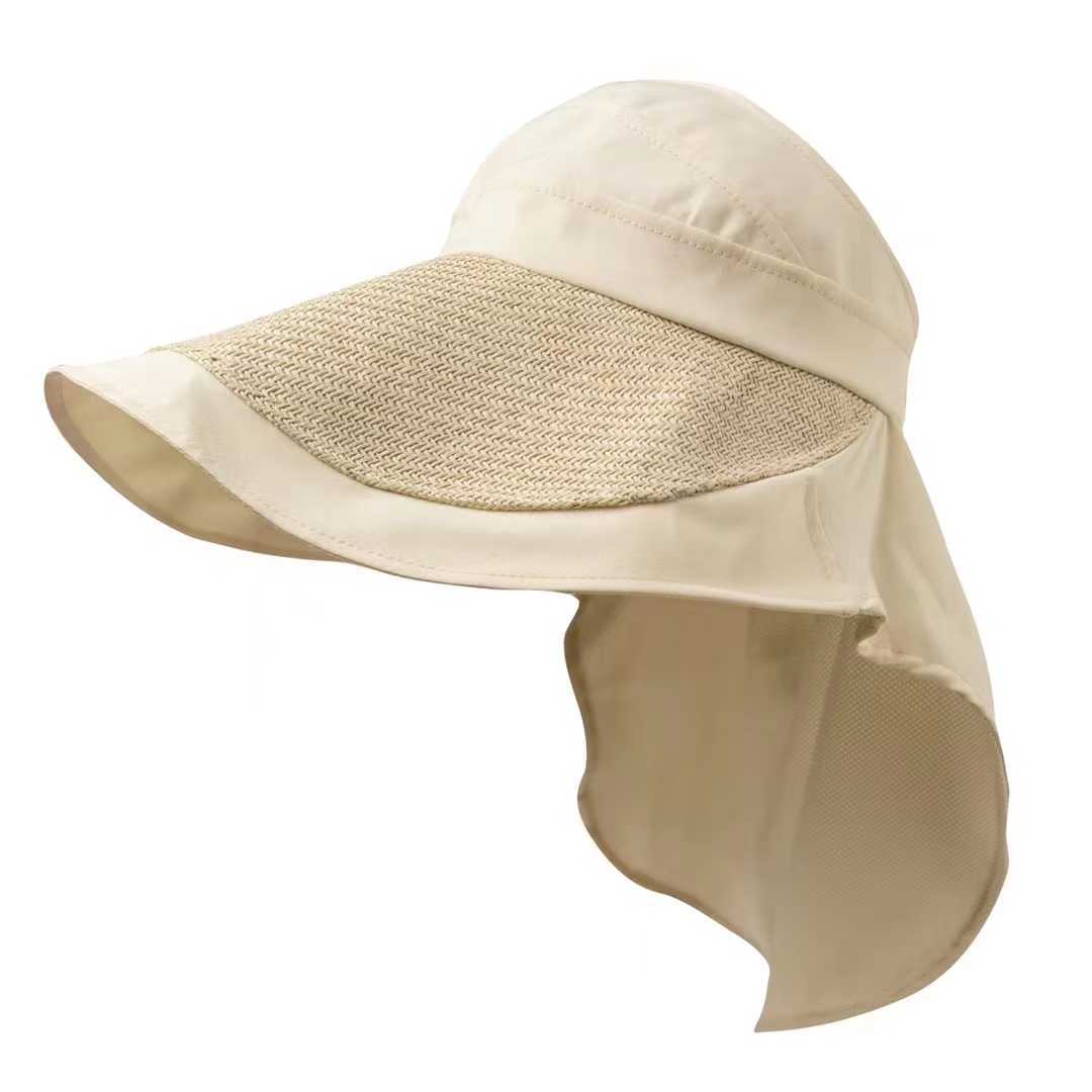Outdoor Hats Women Sun Hat Wide Large Brim Fisherman Hat Summer Outdoor Fishing Hiking UV Anti Neck Protection Shawl Visor Cap Ladies Hat Bon J230502