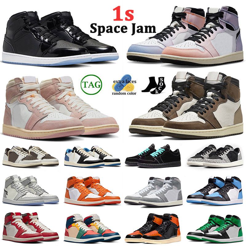 Travis 1s Low Basketball Shoes Men Jumpman 1 Wash Pink High OG Skyline Olive Chicago Reverse Laney Dark Mocha Black Phantom Mid Space Jam Mens Designer Sneaker With Box, A18 craft vibrations of naija 40-47
Travis 1s Low Basketball Shoes Men Jumpman 1 Wash Pink High OG Skyline Olive Chicago Reverse Laney Dark Mocha Black Phantom Mid Space Jam Mens Designer Sneaker With Box, A18 craft vibrations of naija 40-47