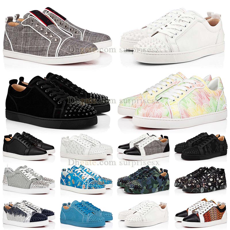 High Quality top Red Bottom Shoes Low Cut Platform Sneakers Mens Womens Luxury Vintage Bottoms Loafers Fashion Spikes Party Luxury dhgate Casual Trainer men women
High Quality top Red Bottom Shoes Low Cut Platform Sneakers Mens Womens Luxury Vintage Bottoms Loafers Fashion Spikes Party Luxury dhgate Casual Trainer men women