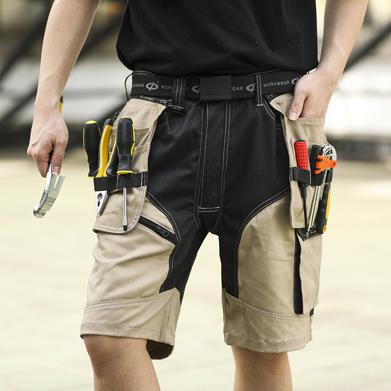Men's Shorts Work Shorts for Men Workwear with Multi Functional Pockets Work Shorts Men Heavy Duty 230503