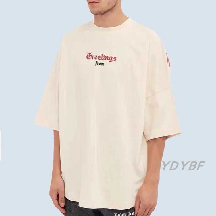 Designer Fashion Clothing PA Tees TShirts Palmes Angels22ss Embossed Foam Letter Printing Round Neck Short Sleeve Drop Shoulder Bat Sleeve Loose T-shirt Fashion, Creamy-white
Designer Fashion Clothing PA Tees TShirts Palmes Angels22ss Embossed Foam Letter Printing Round Neck Short Sleeve Drop Shoulder Bat Sleeve Loose T-shirt Fashion, Creamy-white