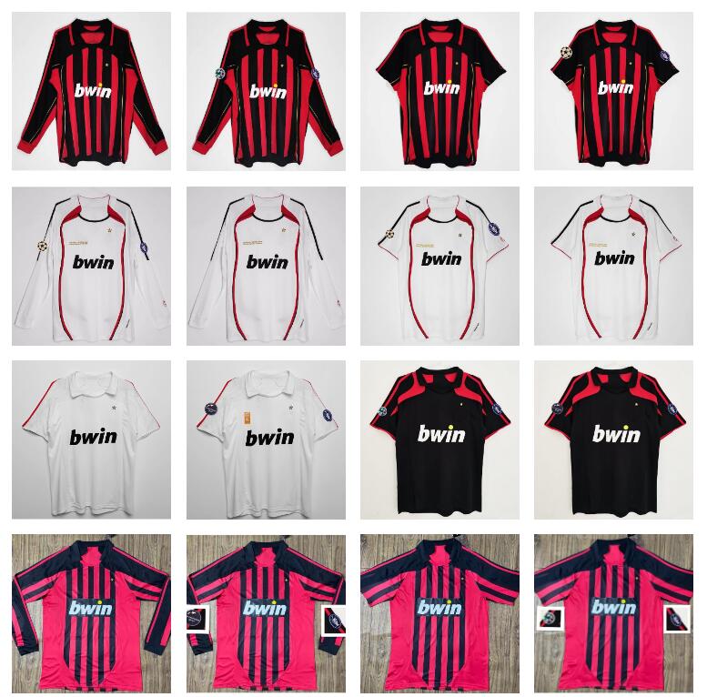 2006 2007 2008 AC MILANS Kaka Inzaghi retro soccer jerseys 06 07 08 Pato Cafu Maldini Nesta Pirlo Seedorf Gattuso Ronaldo vintage classic football shirt
2006 2007 2008 AC MILANS Kaka Inzaghi retro soccer jerseys 06 07 08 Pato Cafu Maldini Nesta Pirlo Seedorf Gattuso Ronaldo vintage classic football shirt