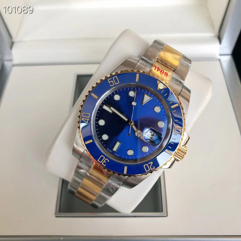 High quality men's watches fashion automatic mechanical watch 40mm 2813 movement 904L ceramic ring sapphire waterproof Luminous watch SUB 126613 114060 126610, 15
High quality men's watches fashion automatic mechanical watch 40mm 2813 movement 904L ceramic ring sapphire waterproof Luminous watch SUB 126613 114060 126610, 15