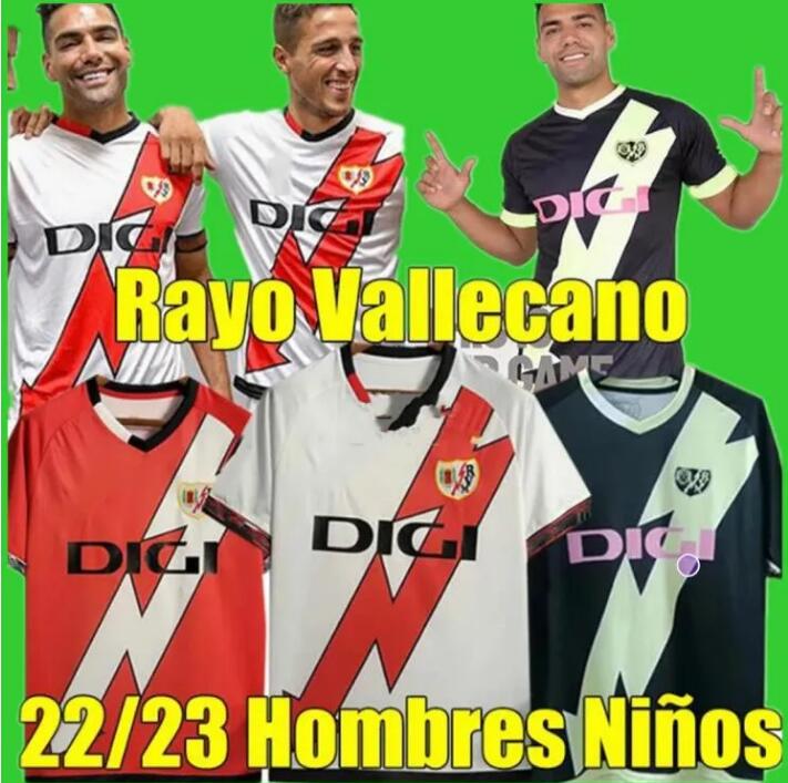 23 Rayo Vallecano Soccer Jersey FALCAO 2022 2023 Catena Isi oscar Trejo NTEKA bebe Unai Lopez Alvaro Pathe Ciss Sanchez camiseta Home Men Kids Kit Football Shirts CV, Kids size
23 Rayo Vallecano Soccer Jersey FALCAO 2022 2023 Catena Isi oscar Trejo NTEKA bebe Unai Lopez Alvaro Pathe Ciss Sanchez camiseta Home Men Kids Kit Football Shirts CV, Kids size