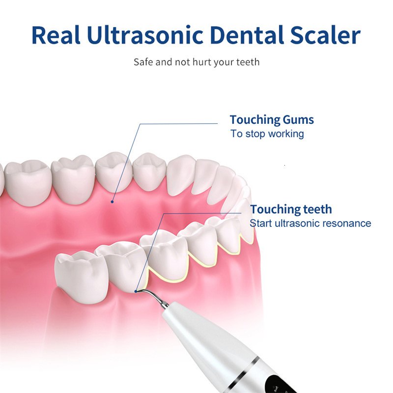 Other Oral Hygiene Ultrasonic Tooth Cleaner Teeth Whitening Visual Electric Dental Scaler For Teeth Cleaning Calculus Plaque Stains Tartar Removal 230