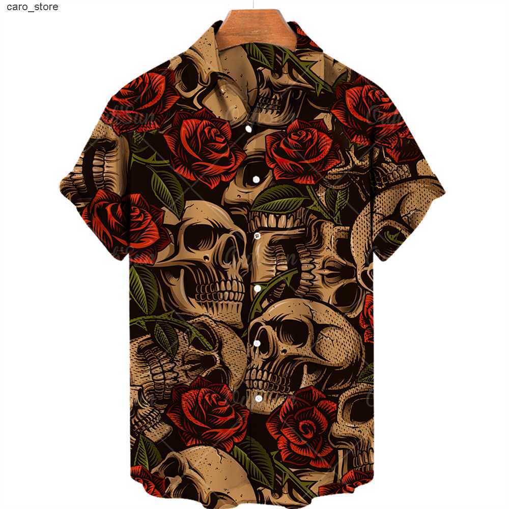 Men's Casual Shirts Men's Hawaiian Shirt Loose Top 5xl 3d Skull Print Shirts For Men 2022 Fashion Shirt Men Women Tee Breathable Summer Short Sleeve J230502, Zf-0234
Men's Casual Shirts Men's Hawaiian Shirt Loose Top 5xl 3d Skull Print Shirts For Men 2022 Fashion Shirt Men Women Tee Breathable Summer Short Sleeve J230502, Zf-0234