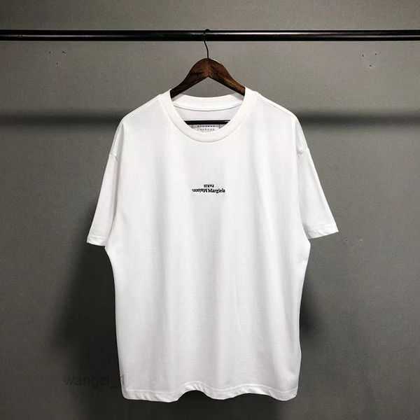 Mm6 Margiela Summer Niche Inverted Embroidery Short-sleeved Tide and 3gcl Dw49, White
Mm6 Margiela Summer Niche Inverted Embroidery Short-sleeved Tide and 3gcl Dw49, White