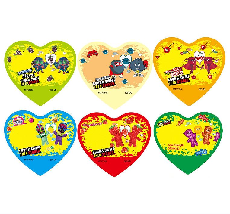 Special-shaped bag gummies sour Empty 500mg edible packaging bags ziplock smell proof patch berries tropical edibles candy gummy mylar bag Original Watermelon
Special-shaped bag gummies sour Empty 500mg edible packaging bags ziplock smell proof patch berries tropical edibles candy gummy mylar bag Original Watermelon