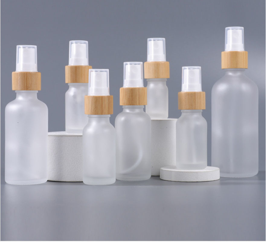 Perfume Bottle 10 Pcs 5ml-100ml Frosted Spray bottle with Bamboo Cap Refillable high-quality thick frosted glass perfume Bottles 230503
Perfume Bottle 10 Pcs 5ml-100ml Frosted Spray bottle with Bamboo Cap Refillable high-quality thick frosted glass perfume Bottles 230503