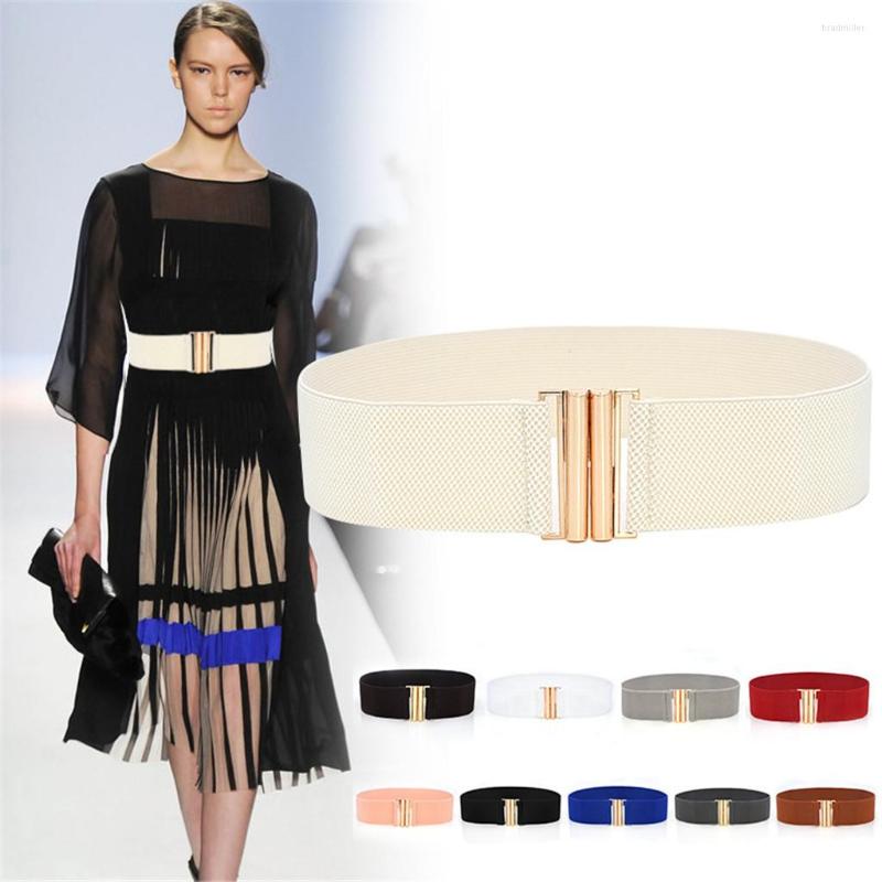 Belts Elastic Cummerbands Wide Belt 2023 Women Fashion Metal Buckle Cinch Waistband Ladies Dress Waist Band Casual Stretch, Black
Belts Elastic Cummerbands Wide Belt 2023 Women Fashion Metal Buckle Cinch Waistband Ladies Dress Waist Band Casual Stretch, Black