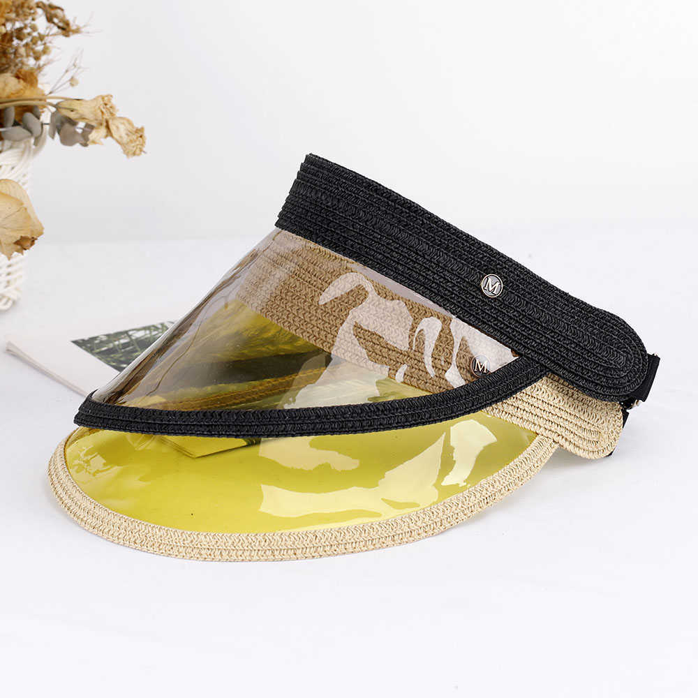 Outdoor Hats Empty top cap Women's summer hat Golf cap Transparent caps Summer hat Women's hat sun visor uv protection solar hat Hiking hat 