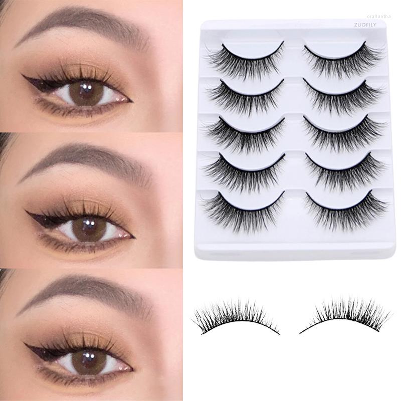 False Eyelashes 5 Pairs Mink Natural Wispy Long Fake Lashes Handmade Winged Thick Lash For Eyelash Extension Makeup Tools
False Eyelashes 5 Pairs Mink Natural Wispy Long Fake Lashes Handmade Winged Thick Lash For Eyelash Extension Makeup Tools