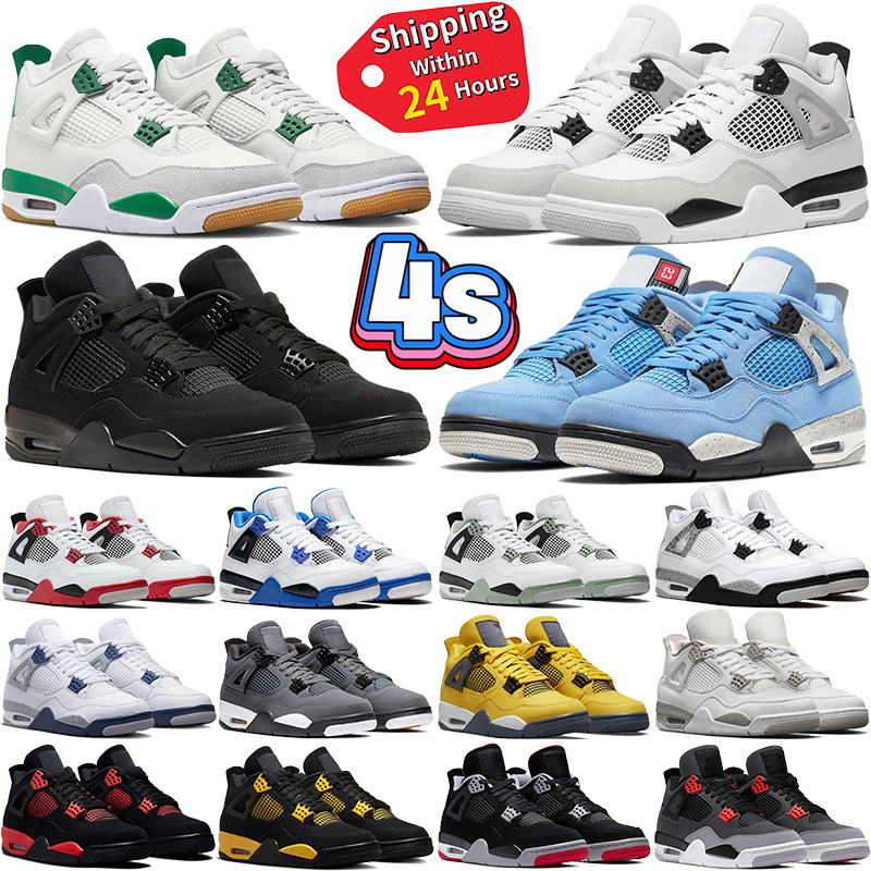 Jumpman 4 basketball shoes for men women SB Pine Green 4s Seaform Red Thunder Military Black Cat University Blue Infrared sports sneakers womens shoe mens trainers, 32 36-39white pink
Jumpman 4 basketball shoes for men women SB Pine Green 4s Seaform Red Thunder Military Black Cat University Blue Infrared sports sneakers womens shoe mens trainers, 32 36-39white pink